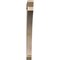 Ekena Millwork Thorton Slat Rough Sawn Bracket, Douglas Fir, 4"W x 40"D x 44"H BKT04X40X44THR06RDF - alternate 4